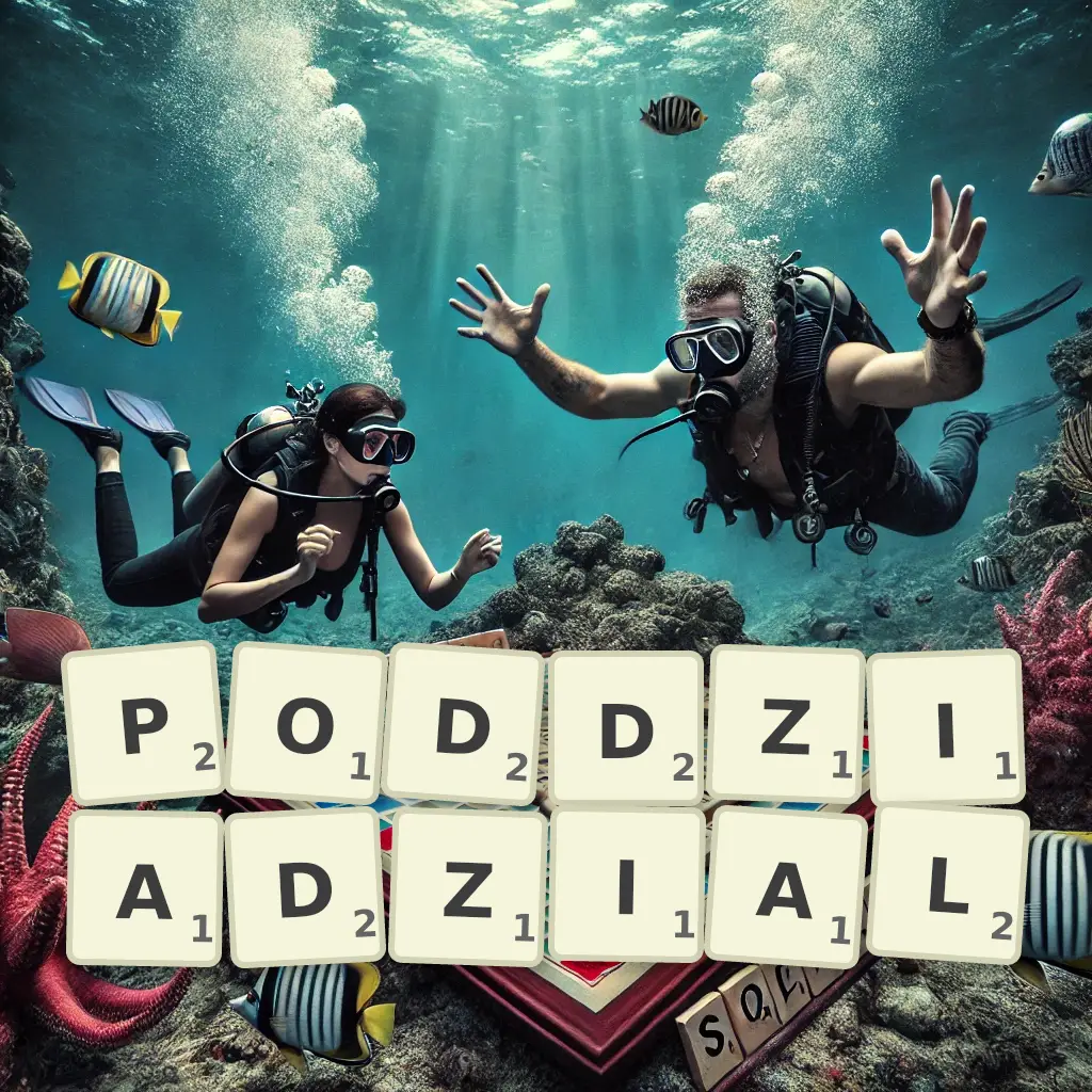 Słowa z liter PODDZIADZIAŁ