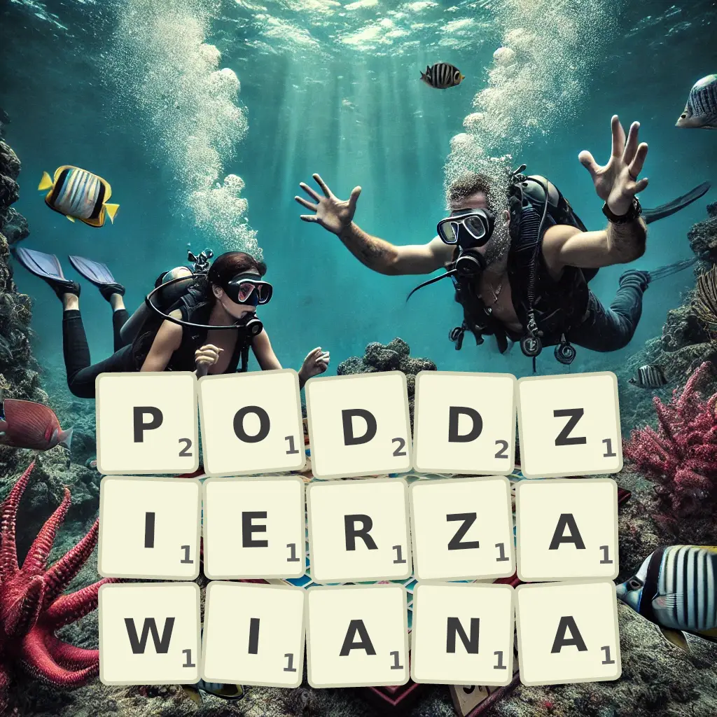Słowa z liter PODDZIERŻAWIANĄ