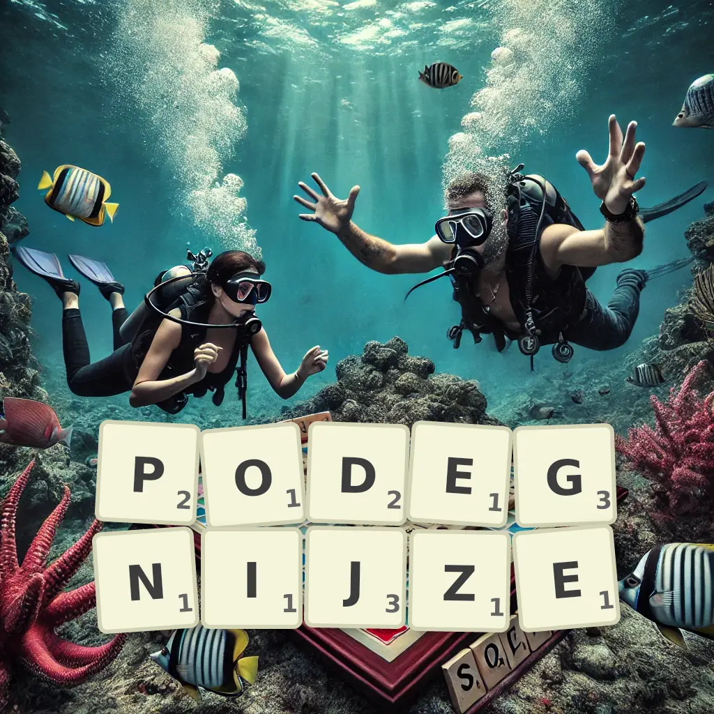 Słowa z liter PODEGNIJŻE