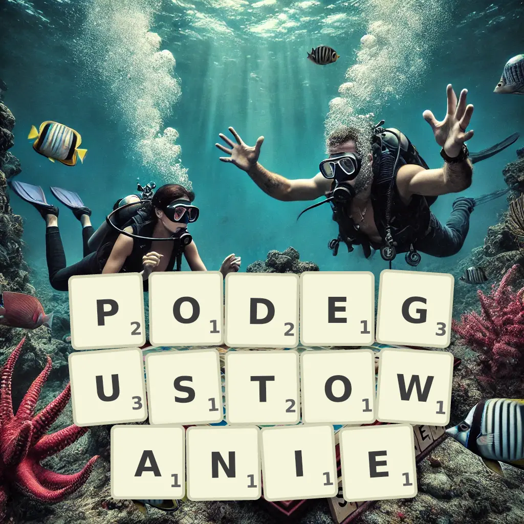 Słowa z liter PODEGUSTOWANIE