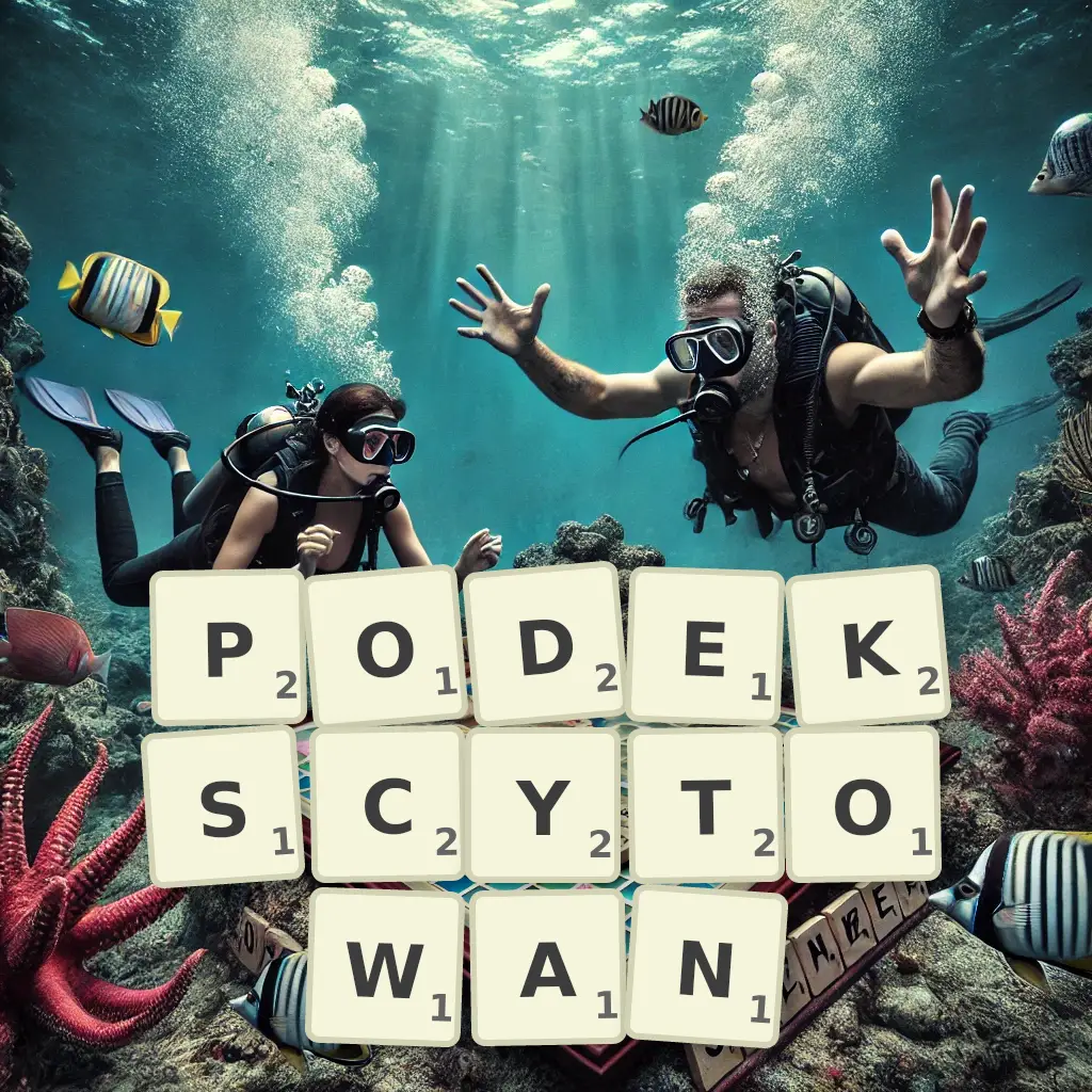 Słowa z liter PODEKSCYTOWAŃ