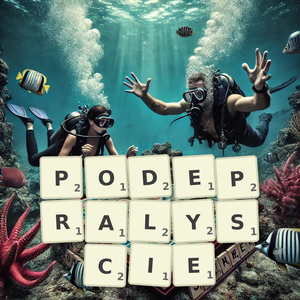 Słowa z liter PODEPRAŁYŚCIE