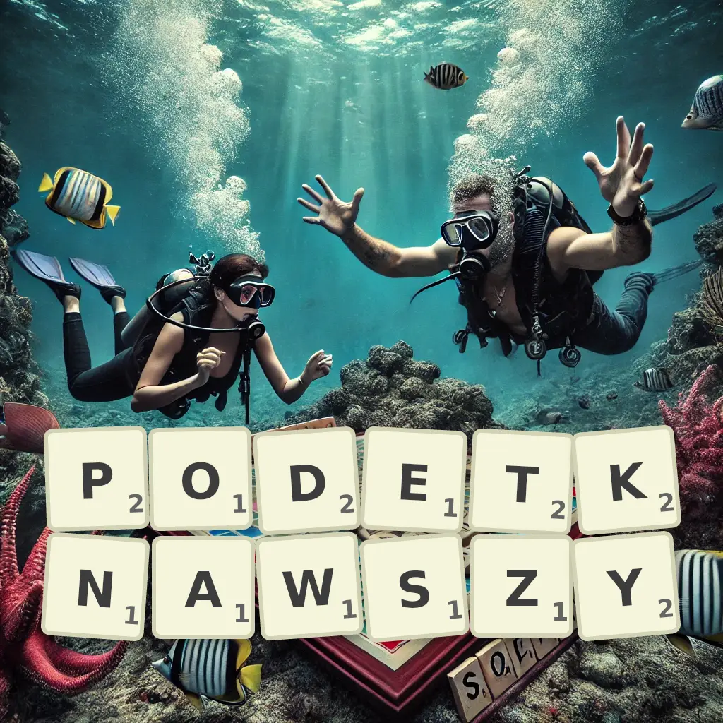 Słowa z liter PODETKNĄWSZY