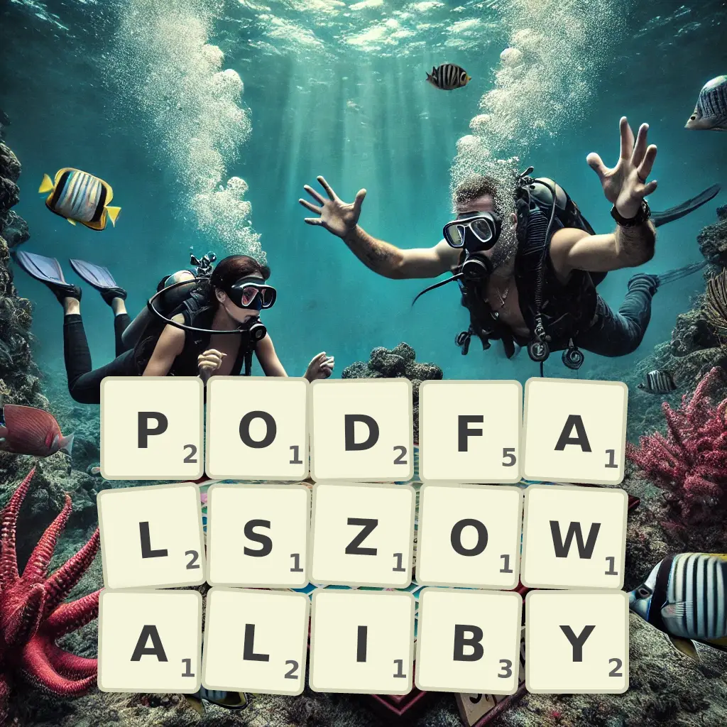 Lista słów z liter PODFAŁSZOWALIBY Słowa z liter PODFAŁSZOWALIBY