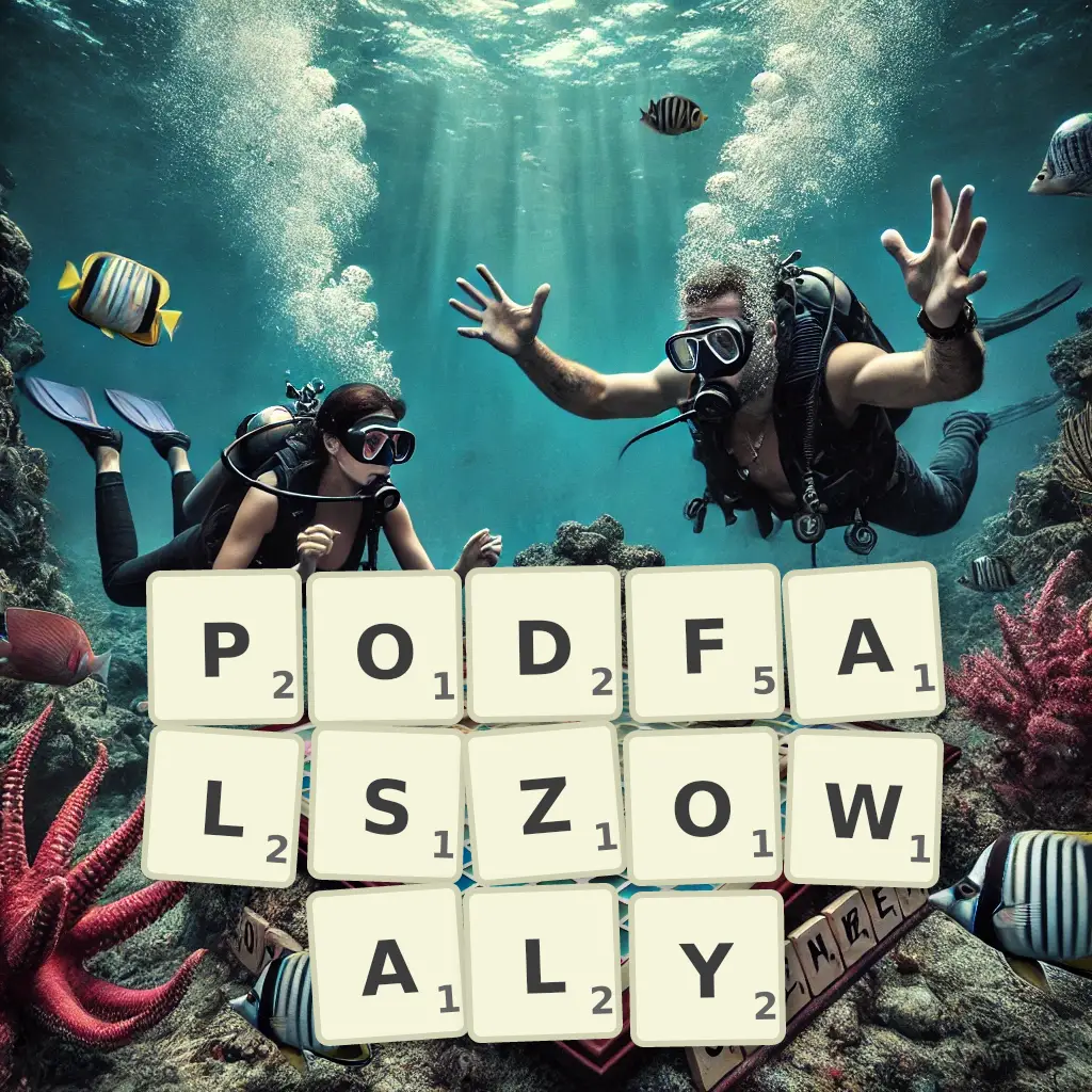 Słowa z liter PODFAŁSZOWAŁY