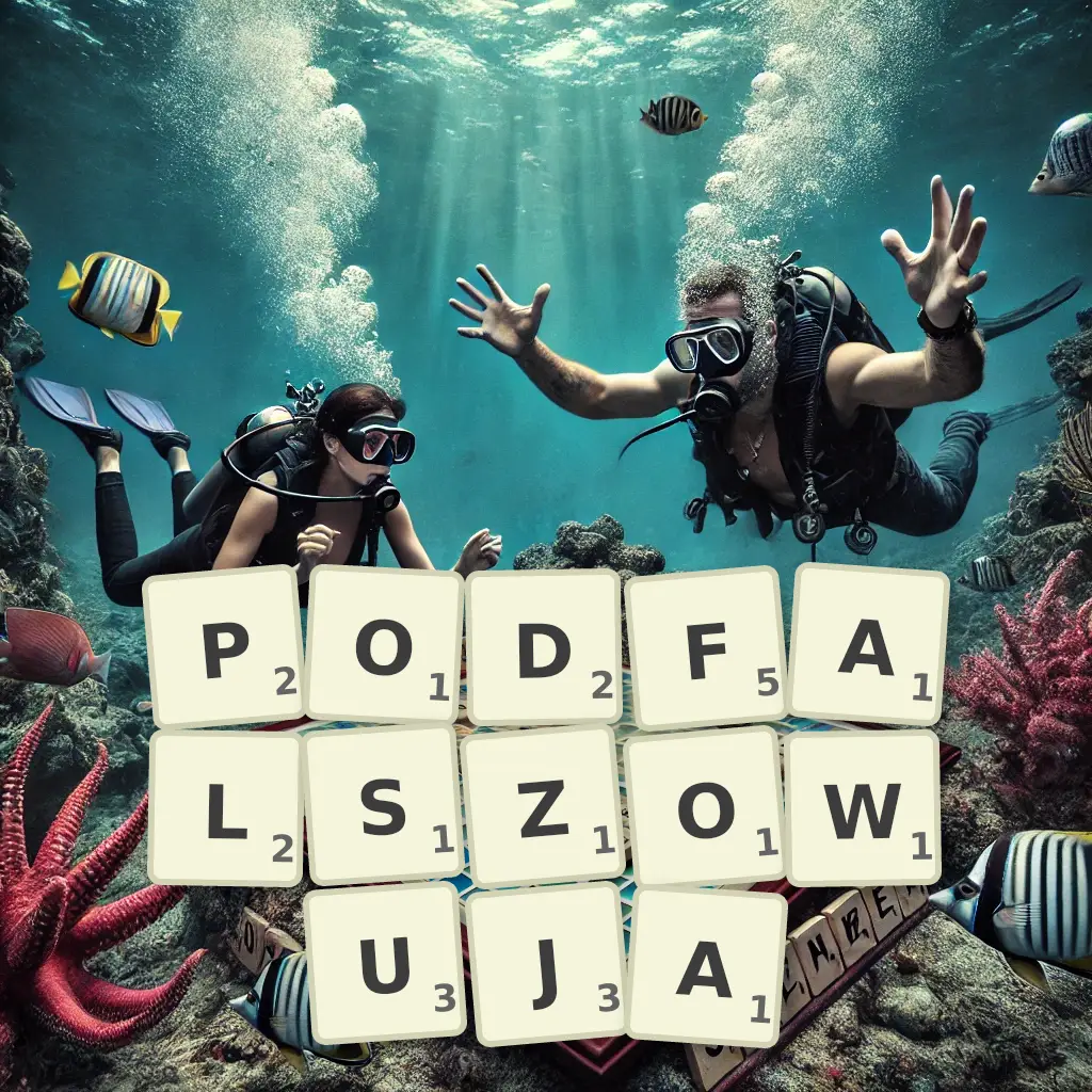Słowa z liter PODFAŁSZOWUJĄ