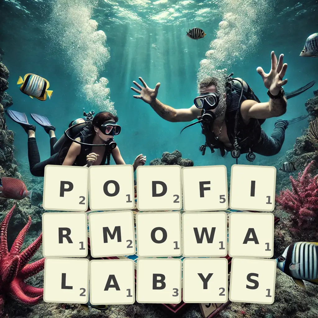 Lista słów z liter PODFIRMOWAŁABYŚ Słowa z liter PODFIRMOWAŁABYŚ