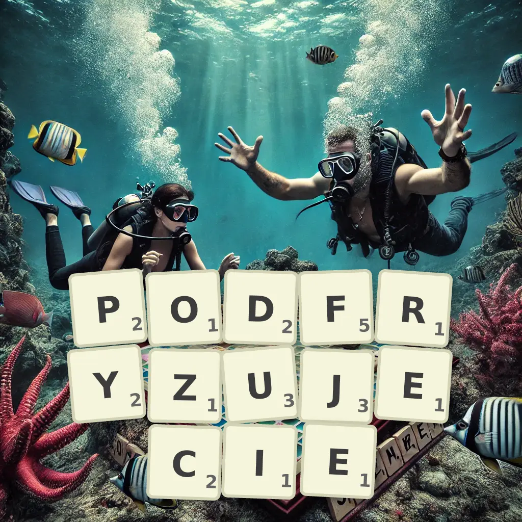 Słowa z liter PODFRYZUJECIE