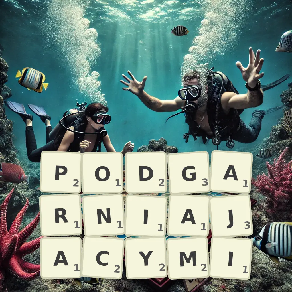 Lista słów z liter PODGARNIAJĄCYMI Słowa z liter PODGARNIAJĄCYMI