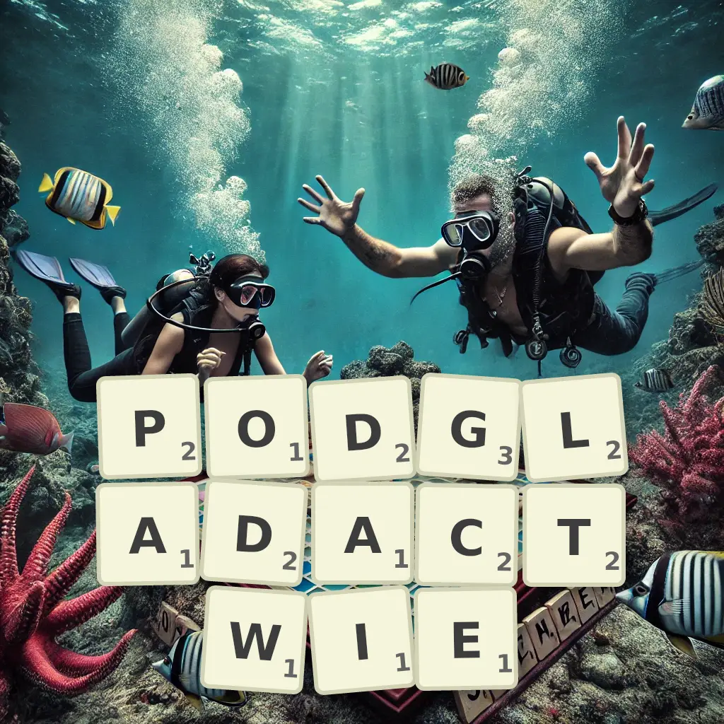 Słowa z liter PODGLĄDACTWIE