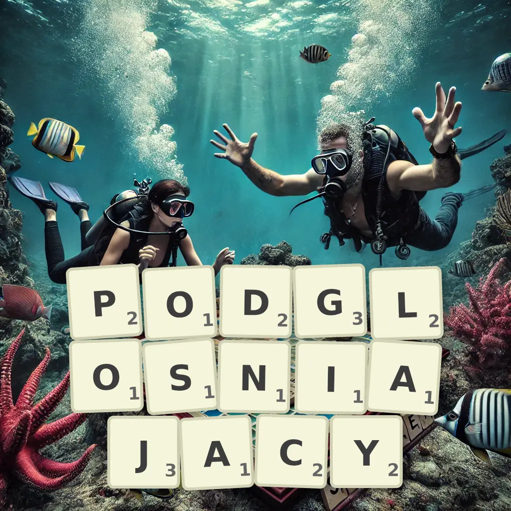 Słowa z liter PODGŁOŚNIAJĄCY