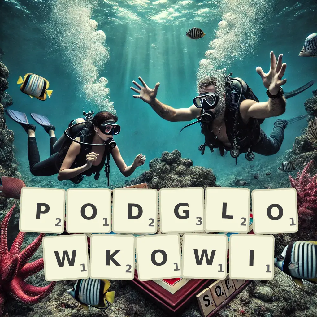 Słowa z liter PODGŁÓWKOWI