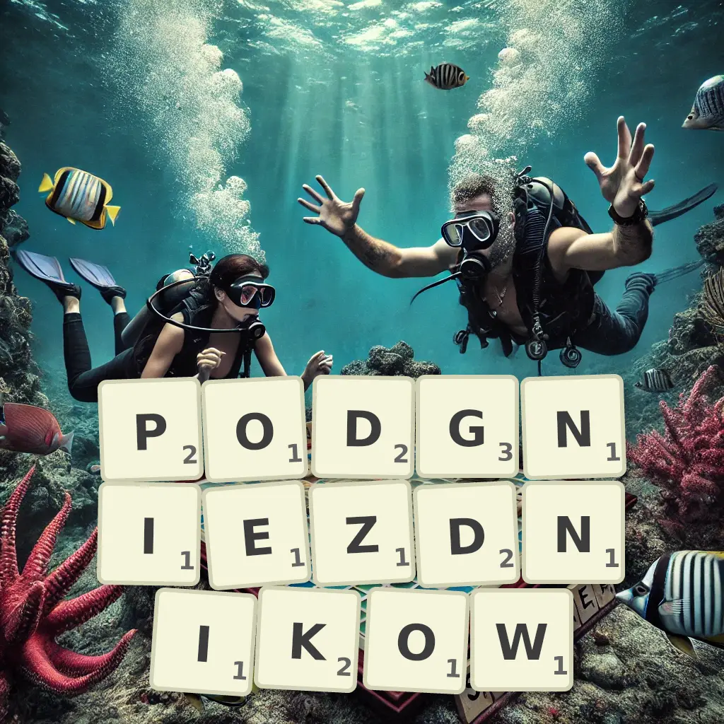 Słowa z liter PODGNIEZDNIKÓW