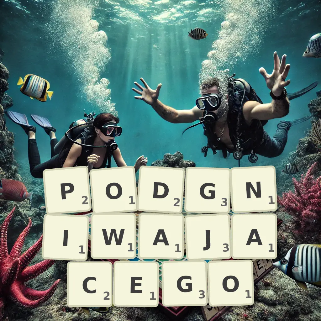 Lista słów z liter PODGNIWAJĄCEGO Słowa z liter PODGNIWAJĄCEGO