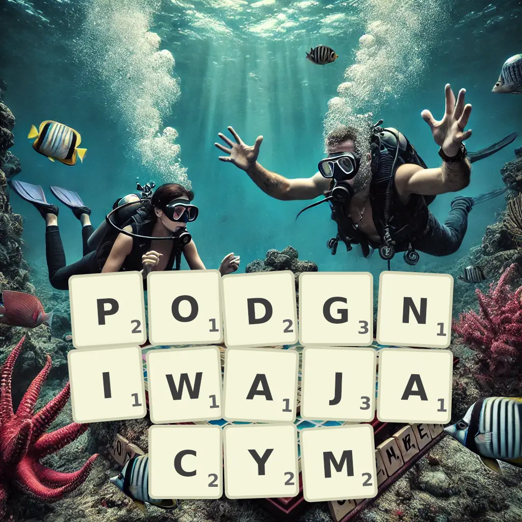 Lista słów z liter PODGNIWAJĄCYM Słowa z liter PODGNIWAJĄCYM