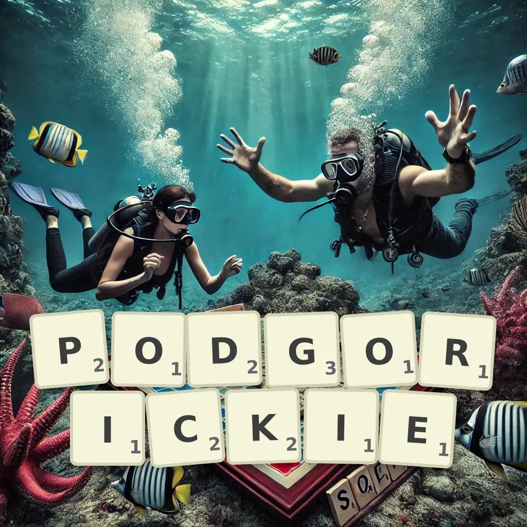 Słowa z liter PODGORICKIE