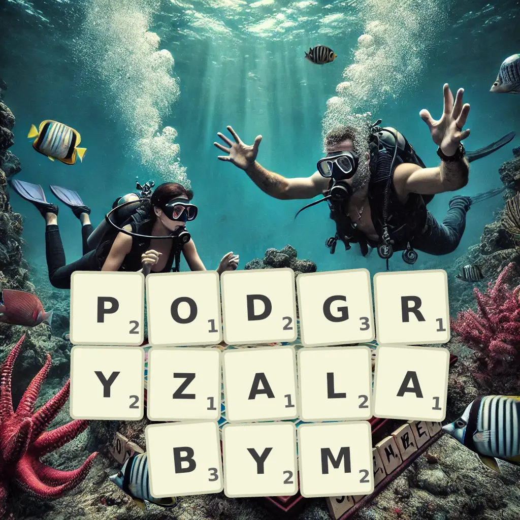 Słowa z liter PODGRYZAŁABYM