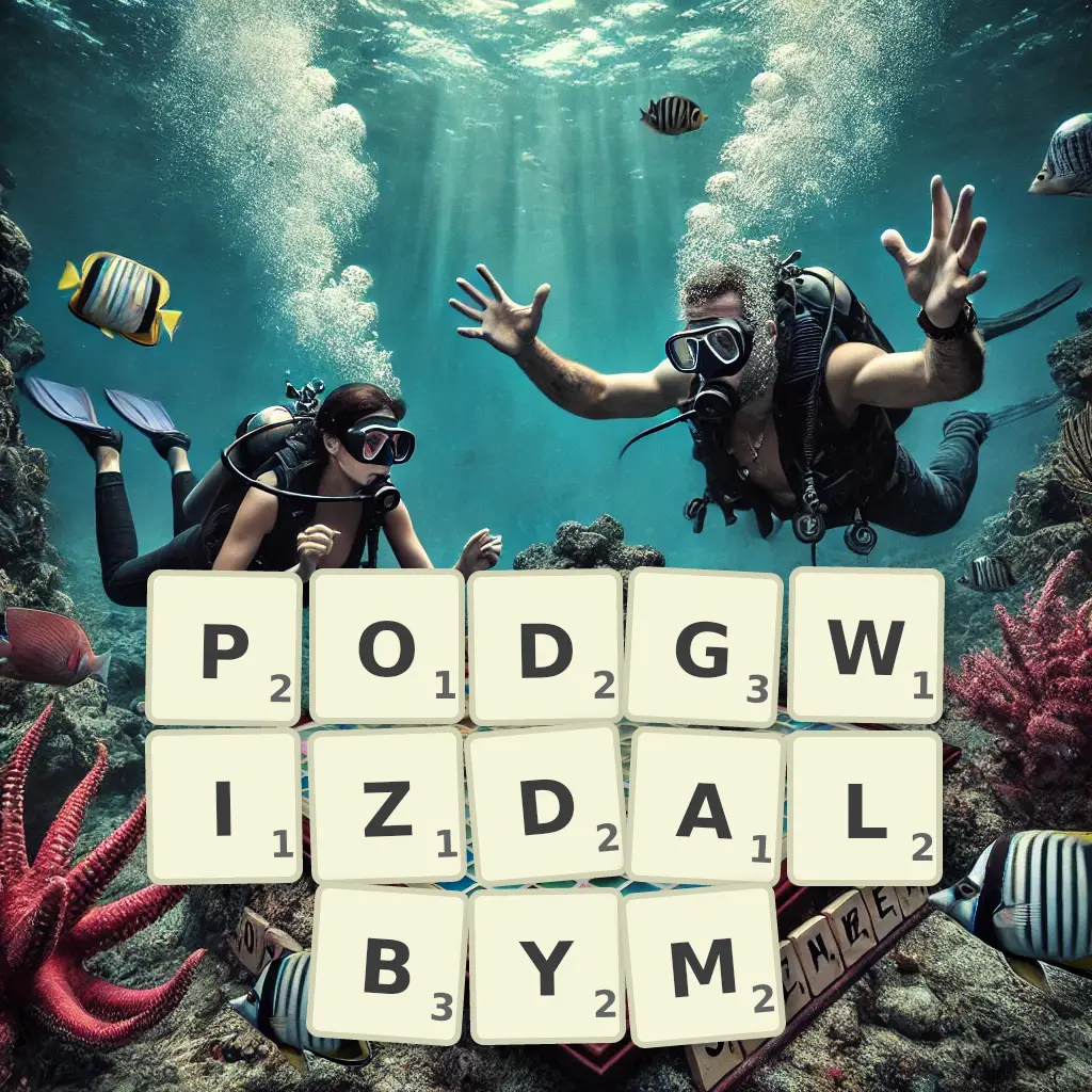 Słowa z liter PODGWIZDAŁBYM