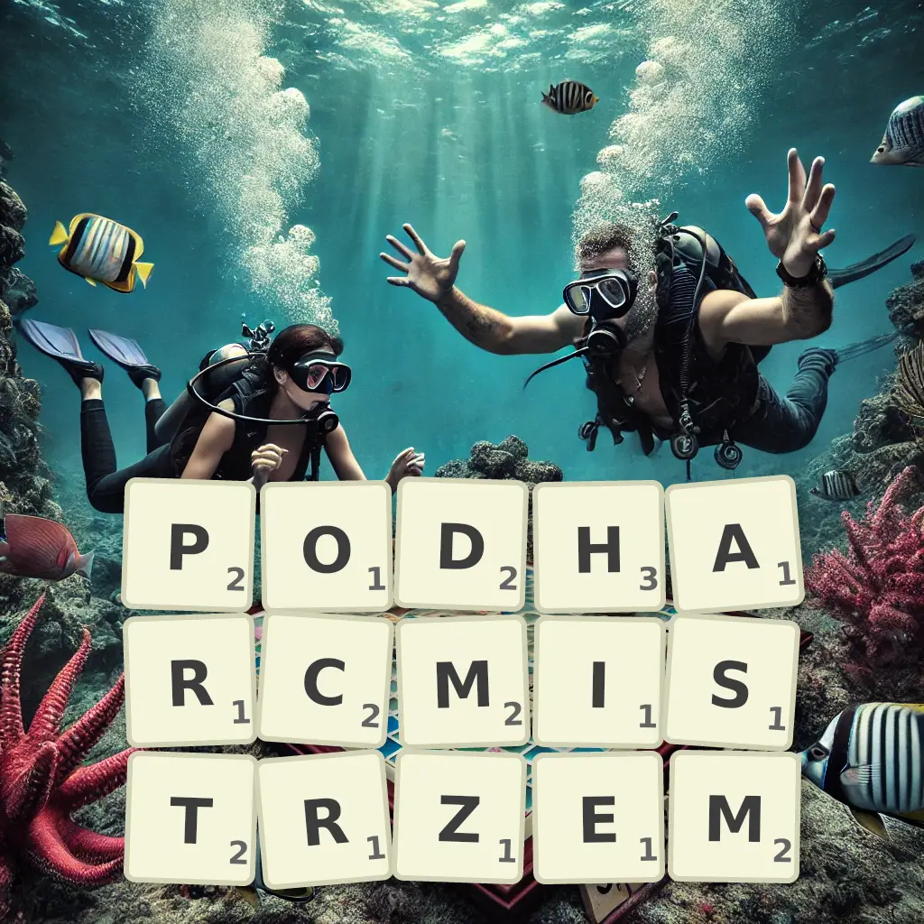 Słowa z liter PODHARCMISTRZEM