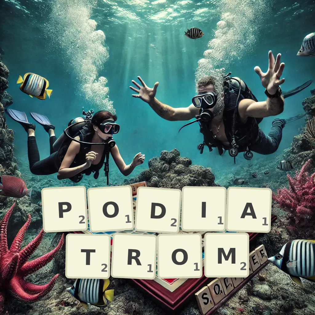 Słowa z liter PODIATROM