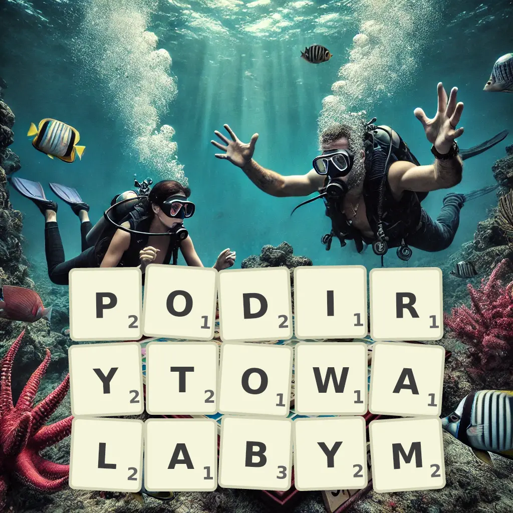 Słowa z liter PODIRYTOWAŁABYM
