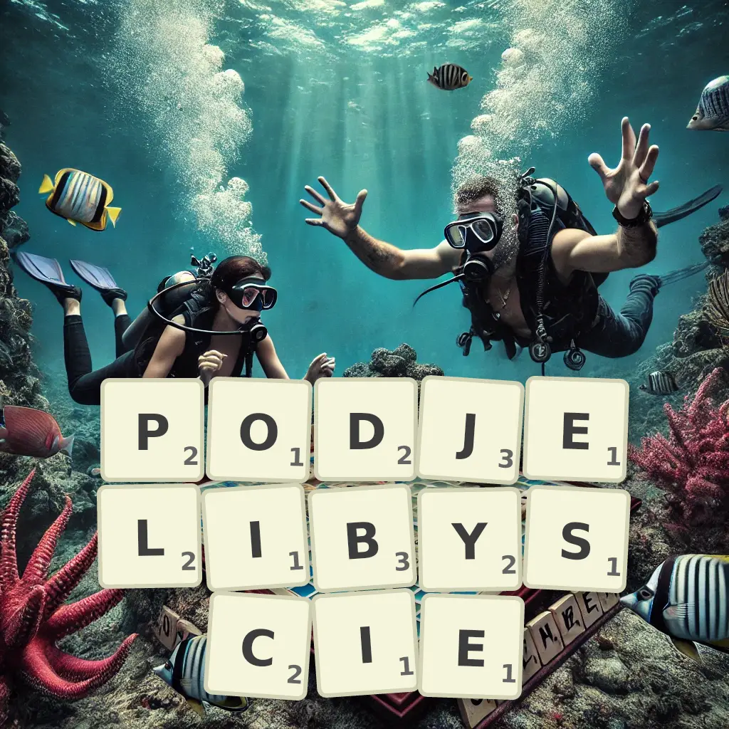 Słowa z liter PODJĘLIBYŚCIE