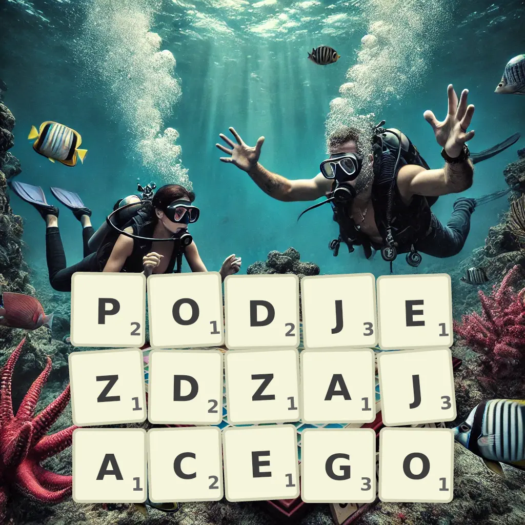 Lista słów z liter PODJEŻDŻAJĄCEGO Słowa z liter PODJEŻDŻAJĄCEGO