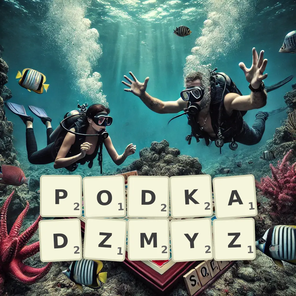 Słowa z liter PODKADŹMYŻ