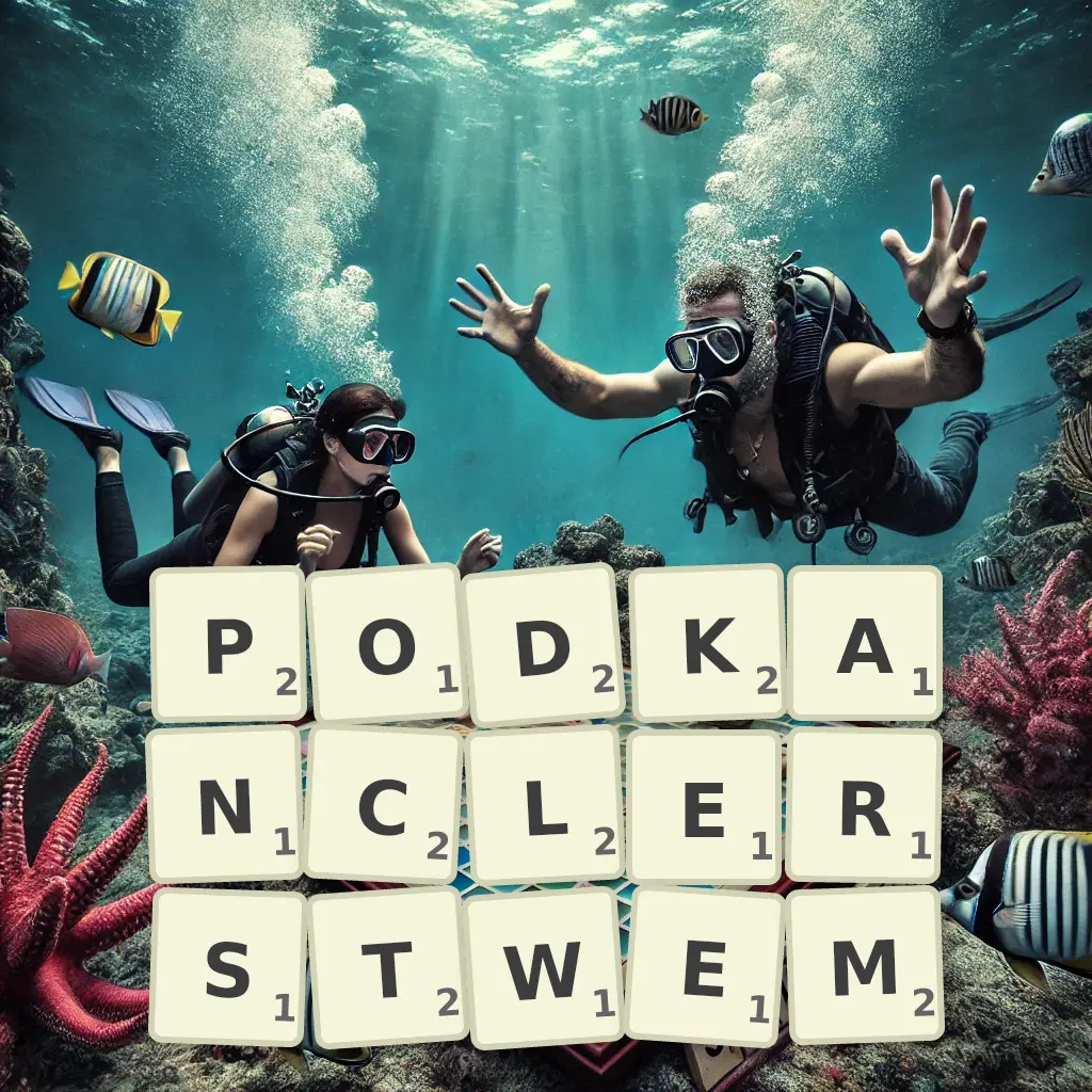 Słowa z liter PODKANCLERSTWEM