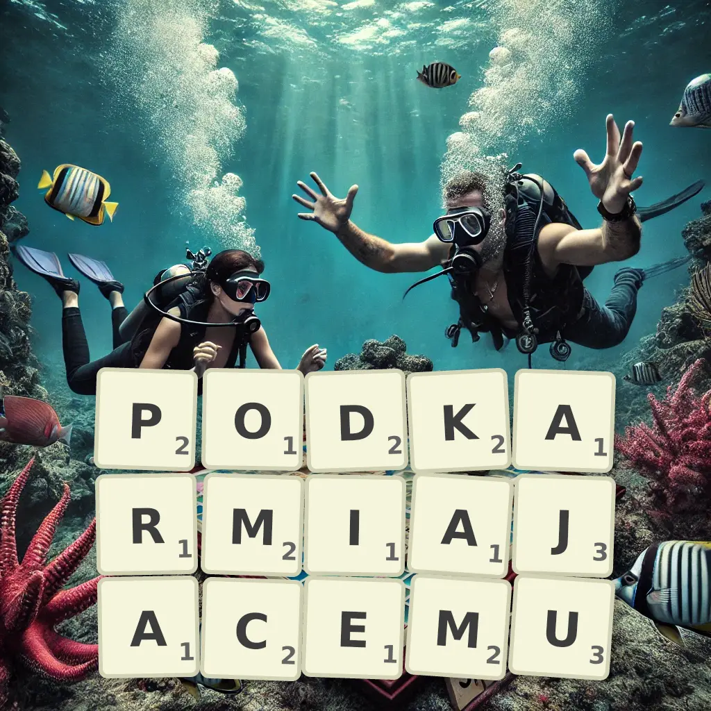 Słowa z liter PODKARMIAJĄCEMU