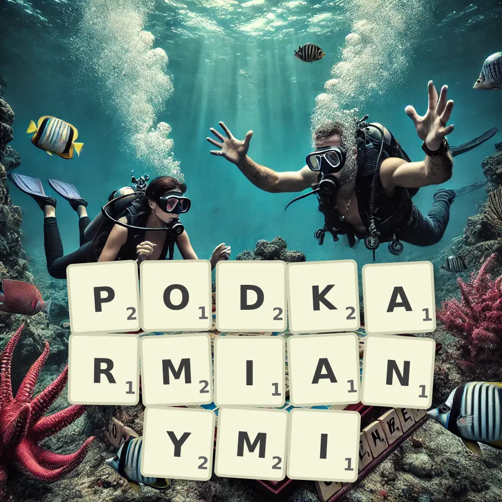 Słowa z liter PODKARMIANYMI