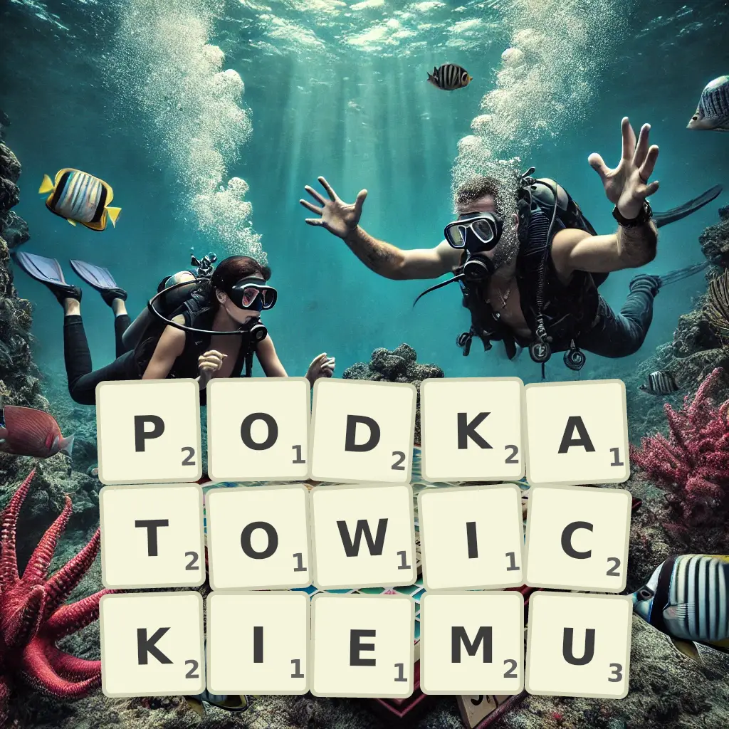 Słowa z liter PODKATOWICKIEMU
