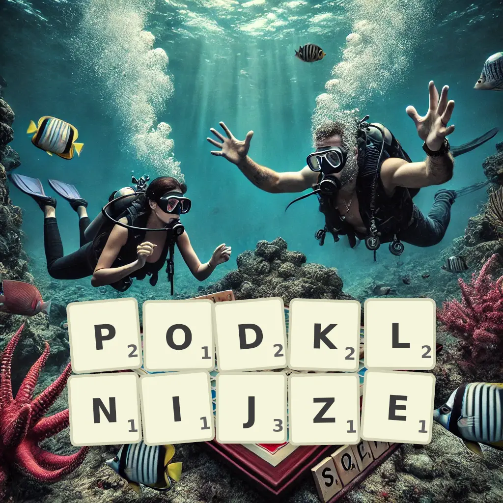 Słowa z liter PODKLNIJŻE