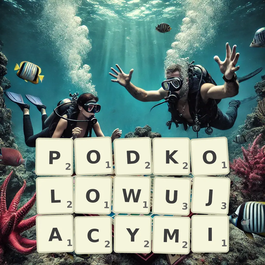 Słowa z liter PODKOŁOWUJĄCYMI