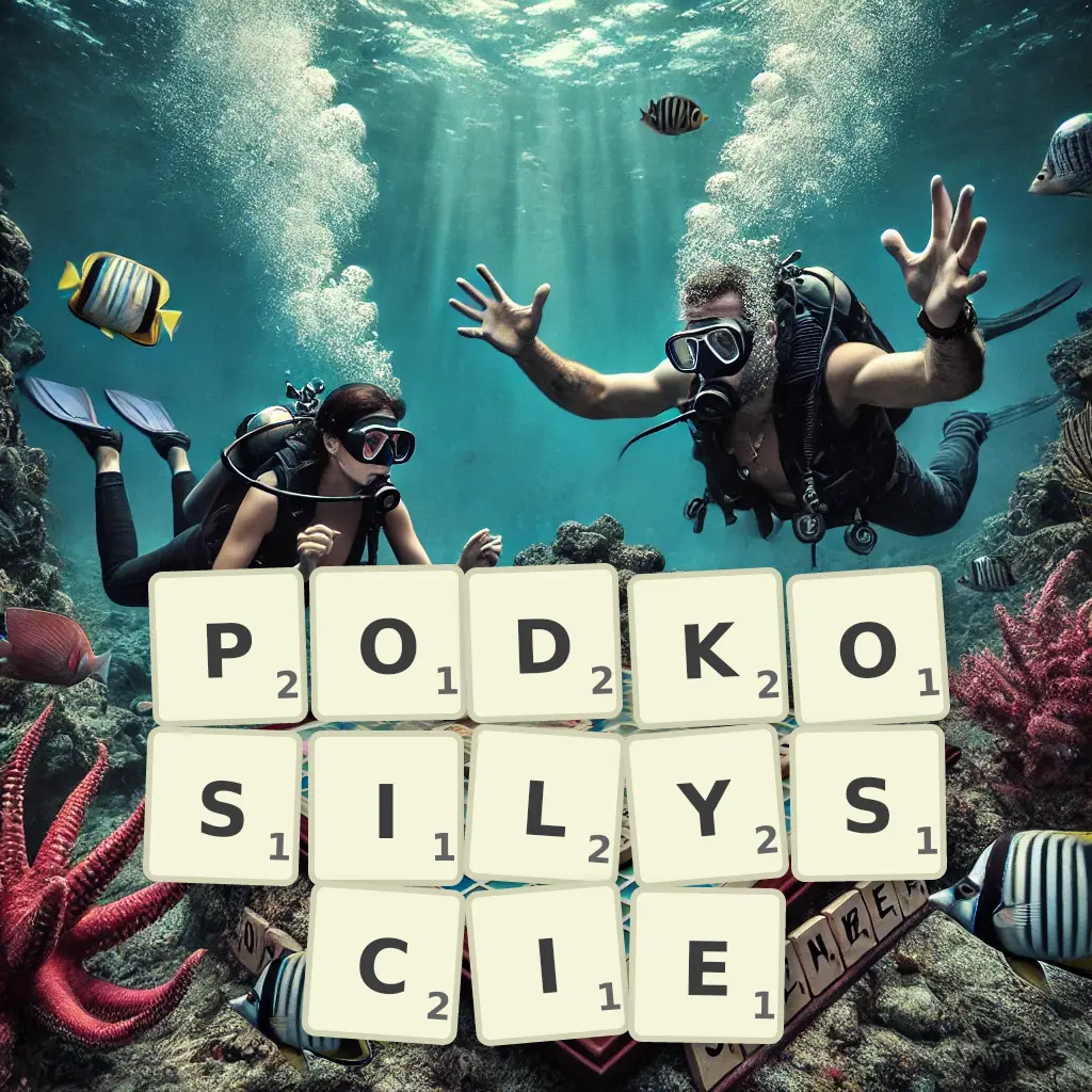 Słowa z liter PODKOSIŁYŚCIE
