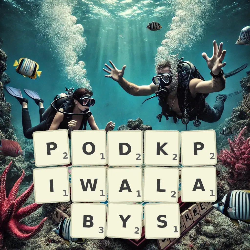 Lista słów z liter PODKPIWAŁABYŚ Słowa z liter PODKPIWAŁABYŚ