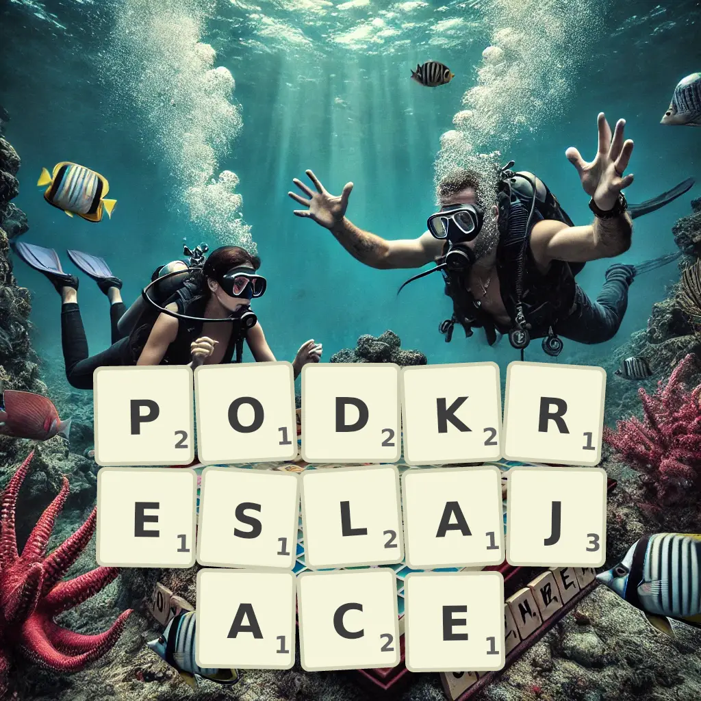 Słowa z liter PODKREŚLAJĄCE