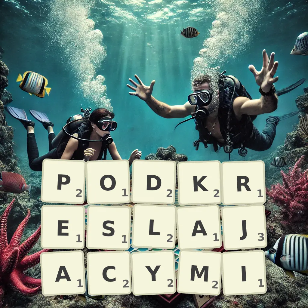 Słowa z liter PODKREŚLAJĄCYMI