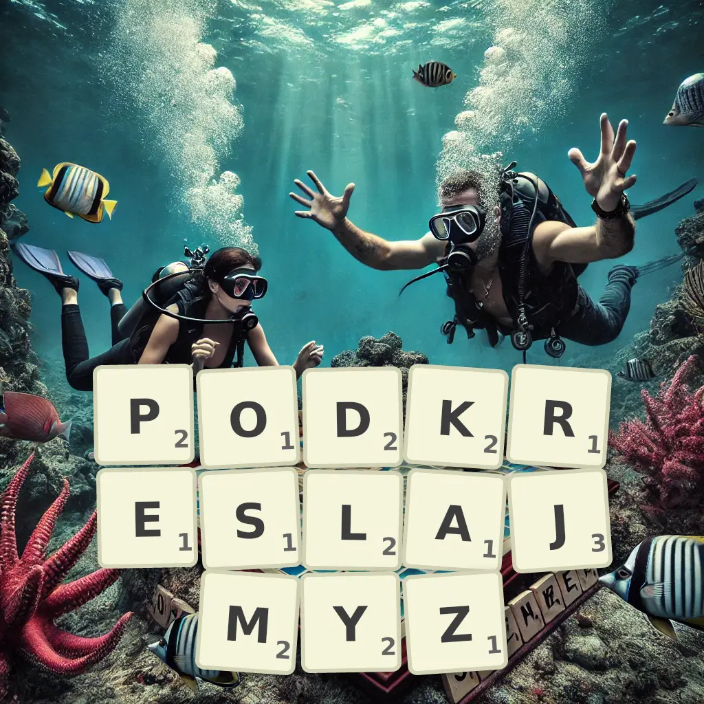 Słowa z liter PODKREŚLAJMYŻ