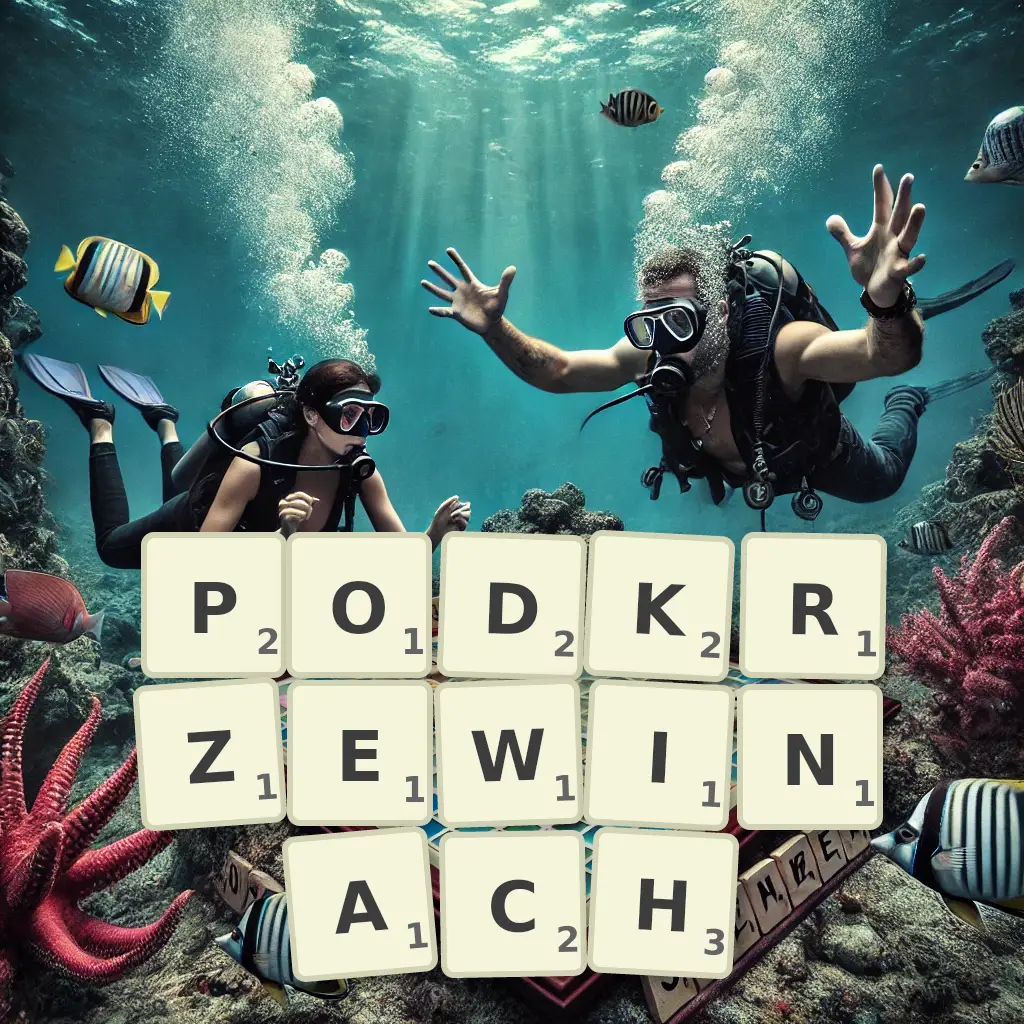 Słowa z liter PODKRZEWINACH