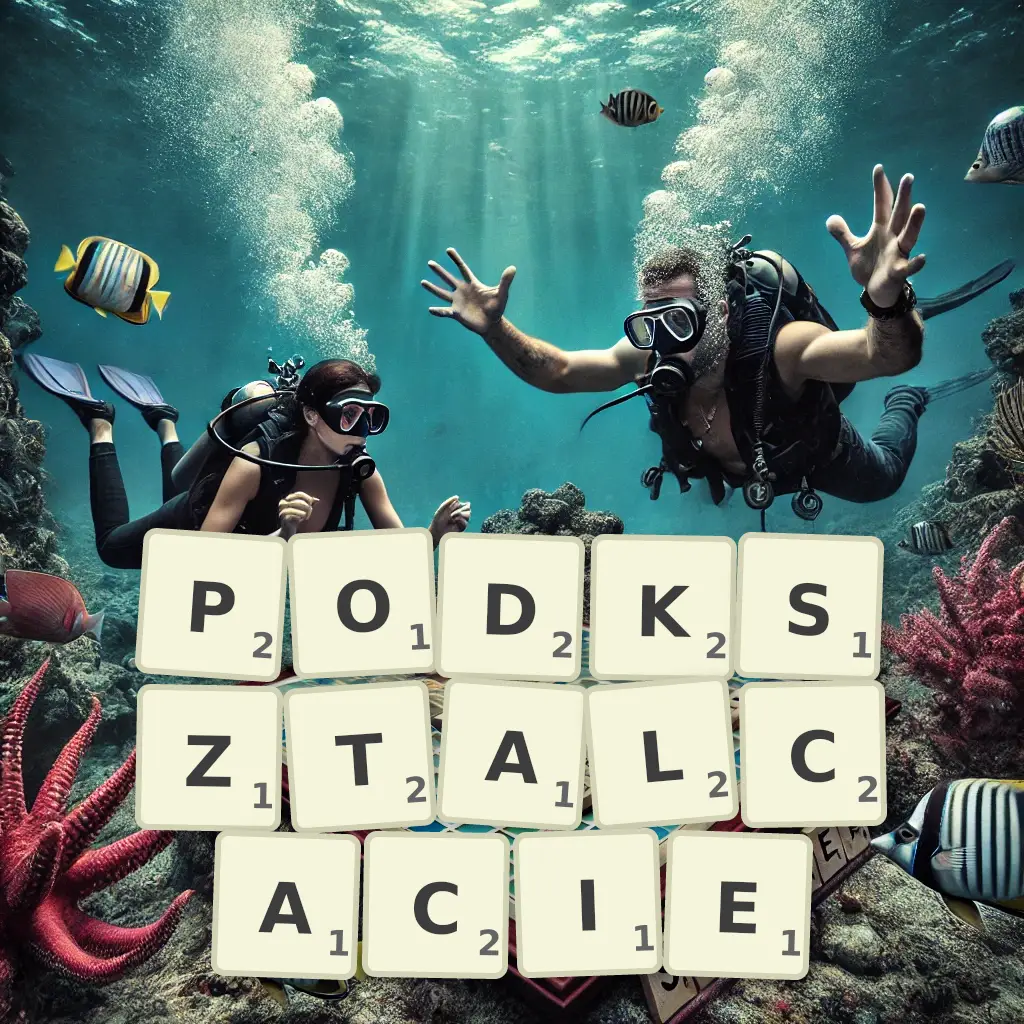 Słowa z liter PODKSZTAŁCACIE