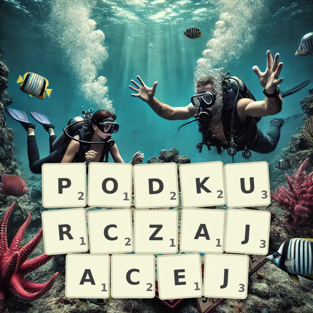 Lista słów z liter PODKURCZAJĄCEJ Słowa z liter PODKURCZAJĄCEJ
