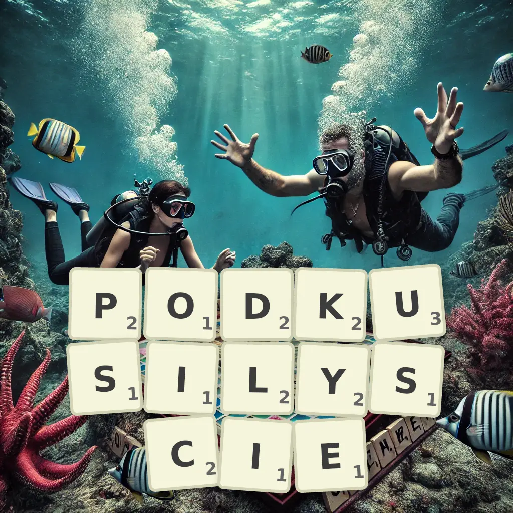 Słowa z liter PODKUSIŁYŚCIE