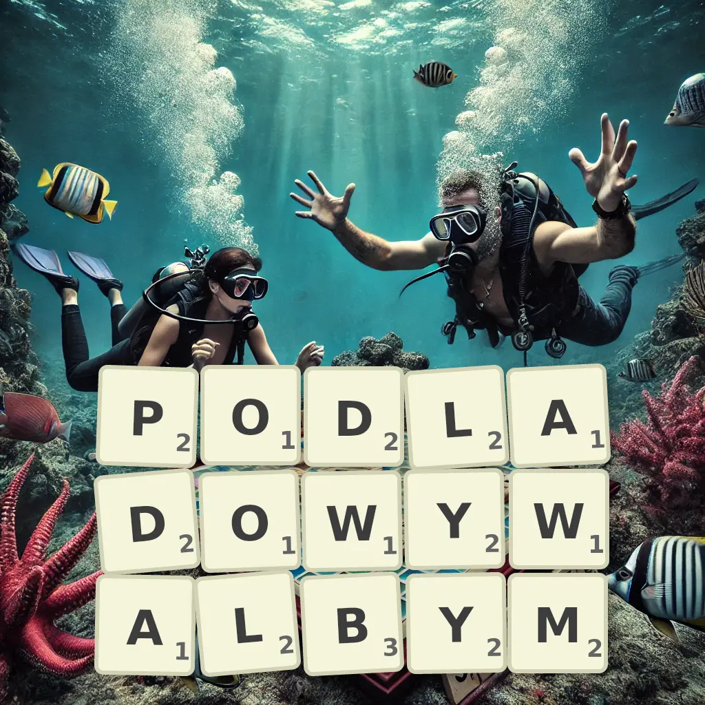 Słowa z liter PODŁADOWYWAŁBYM