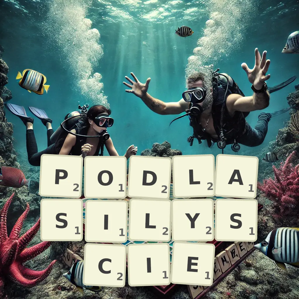 Słowa z liter PODŁASIŁYŚCIE