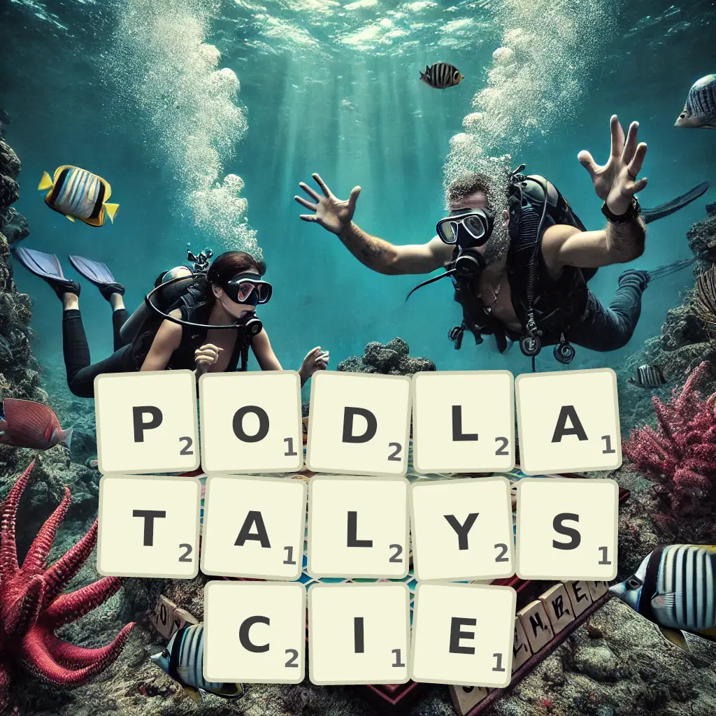 Słowa z liter PODŁATAŁYŚCIE