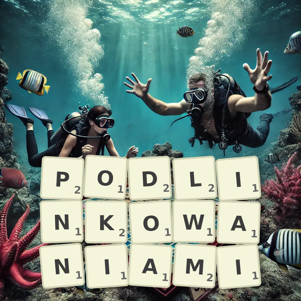 Słowa z liter PODLINKOWANIAMI