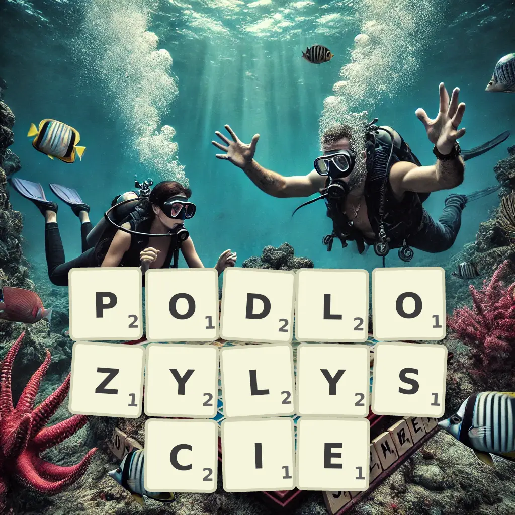 Słowa z liter PODŁOŻYŁYŚCIE
