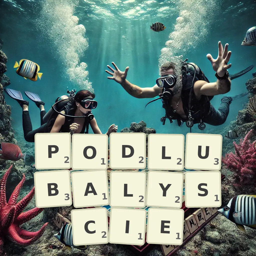 Słowa z liter PODŁUBAŁYŚCIE
