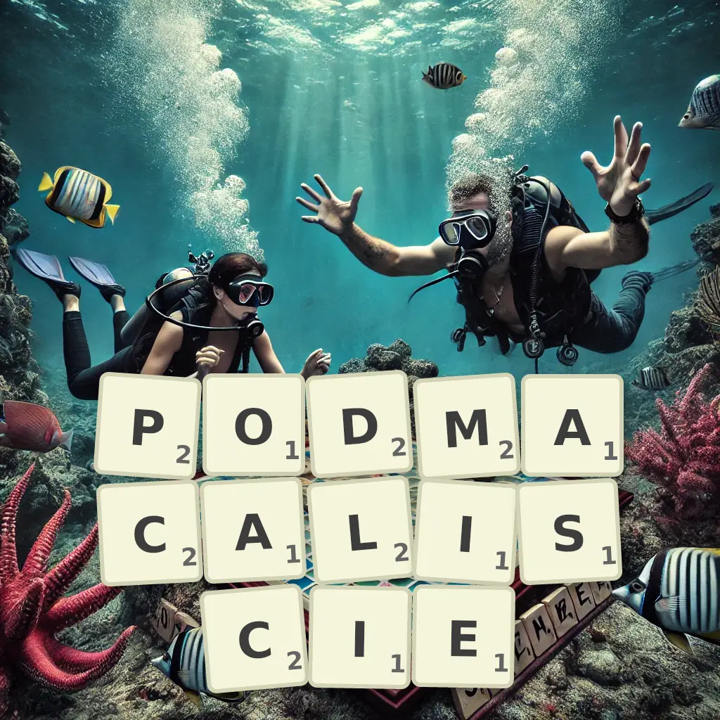 Słowa z liter PODMACALIŚCIE